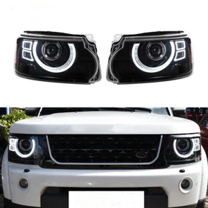 Conjunto de faros LED estilo defensor 2 piezas para Land Rover Discovery LR4 14-16 - Imagen 1 de 7