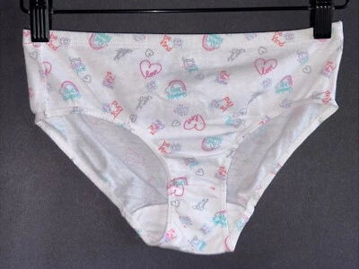Hanes Girl Size 10 Y2K High Waist Cotton Bikini  Panty Underwear - Image 1 of 4