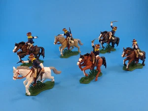 BRITISCHE DSG * 1. US FREIWILLIGE KAVALLERIE ROUGH RIDERS * KUBA KRIEG * SPIELZEUGSOLDATEN - Bild 1 von 11
