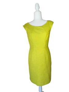 ANN TAYLOR Women's Key in Lime Green Dress Green Dress: Size 2 - Picture 1 of 4