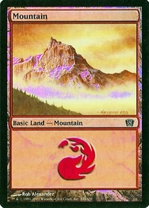 MTG - 8th Edition - Mountain #346 - Foil - Various conditions - Picture 1 of 1