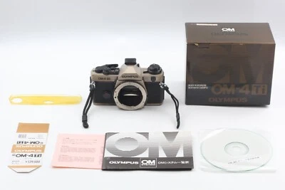 [FAST NEUWERTIG] Olympus OM-4 Ti silberne analoge 35-mm-Spiegelreflexkamera nur Gehäuse aus Japan - Bild 1 von 4