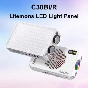 Godox C30Bi 30W Pocket Led Video Light Bi-Color 2800K-6500K CRI+97 Studio Light  - Picture 1 of 10