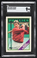 1988 Topps Collector's Edition (Tiffany) Mike Schmidt #600 SGC 9 MINT HOF