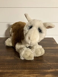 Dakin Lou Rankin Friends Llama Alpaca Plush Stuffed Animal 18" Cream Brown Toy - Picture 1 of 12