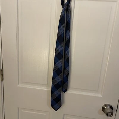 Nautica 条纹男式领带丝绸 2.3/4 宽多色 — 第 1/4 张图片