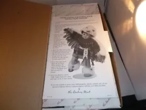 Vintage Danbury Mint Little Eagle Dancer Indianer Porzellan Puppe Figur - Bild 1 von 10
