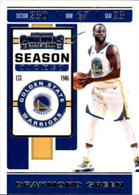 Baloncesto Panini Contenders 2019-20 #32 Draymond Green Golden State Warriors Foto 1 de 2