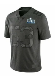 Nike Dri Fit 2019 Super Bowl LIII #53 Limited Jersey Sz Medium M NEW AH0708 086 - Picture 1 of 19