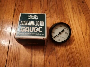Nuovo Marshalltown 0-60 manometro sottovuoto diametro 2 1/2" faccia - Foto 1 di 4