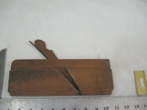 Antique Vintage Moulding Wood Plane Woodworking Hand Tools Cabinet #4 - Picture 1 of 4