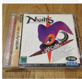 SEGA SATURN NIGHTS Japanese Edition with box and manual  Good SEGA 1996