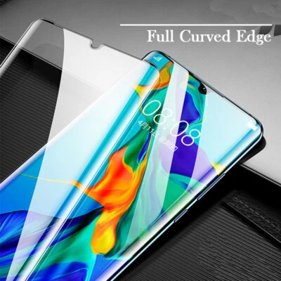 Película Protectora de Pantalla de Vidrio Templado Premium CURVADO 3D para Huawei P30 PRO Foto 1 de 4