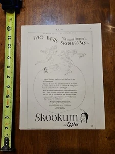 REVISTA LIFE ANUNCIO SKOOKUMS MANZANAS RARAS ANTIGUAS DE COLECCIÓN - Imagen 1 de 2