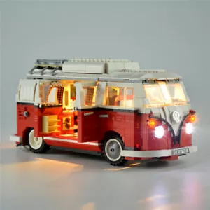 Updated Lighting Kit For Creator The Volkswagen T1 Camper Van LEGOs 10220 VW Bus - Picture 1 of 11