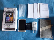 HTC  Wildfire S - Silber Weiß (Ohne Simlock) Smartphone, Ladestecker, kein Kabel