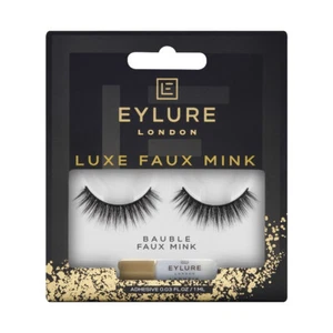 EYLURE Reusable Strip Eyelashes LUXE FAUX MINK BAUBLE LASHES With Glue 1 ml - Picture 1 of 1