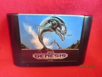 Ecco the Dolphin (Sega Genesis, 1992) Loose cartridge only - Image 1 of 4
