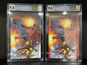 Ultimate Spider-man #1 Megacon Fan Expo Vigrin+Trade Variant 9.8 in Grade Order! - Picture 1 of 5