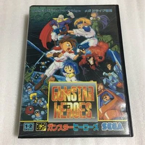Gunstar Heroes Sega Mega Drive MD gebraucht Japan Import Shooter 1993 Videosp... - Bild 1 von 5