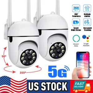 Sistema di telecamere di sicurezza wireless esterno casa 5G Wifi telecamera visione notturna 1080P CCTV - Foto 1 di 26