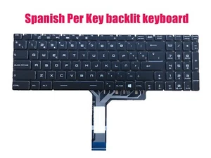 Teclado Español para MSI GS63 GS73 GE65 GE63 GE73 GE75 GP75 GL75 GS75 GL63 GL65 - Imagen 1 de 2