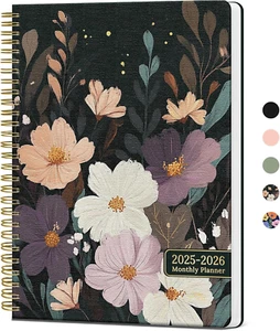 Monthly Planner 2025-2026, 21 Months Calendar Planner 2025-2026, April 2025 - De - Picture 1 of 7
