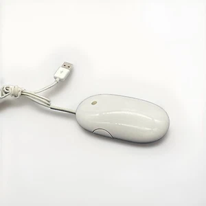 Apple Mighty Mouse MB112LL/B Optical Wired Mouse White A1152 Tested - Picture 1 of 4