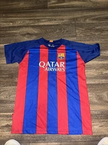 Markenlos Jugend FC Barcelona Trikot Neymar Jr Jugend 14 Large #NN - Bild 1 von 3