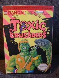 Toxic Crusaders Nintendo Entertainment System NES solo scatola - Foto 1 di 8