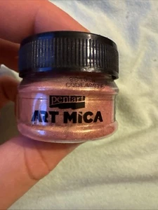 Pentart Art Mica Powder Peach Rose - Picture 1 of 2