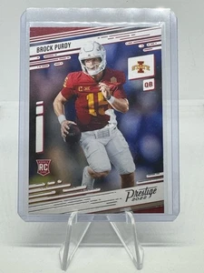 2022 Panini Chronicles Draft Picks #25 Brock Purdy Prestige SILVER - Picture 1 of 2