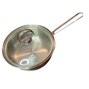 Chantal SLSB35-140 18/10 Stainless Steel 1 Qt Small Saucepan Pan W/Lid 15R - Picture 1 of 7