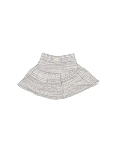 Lands' End Girls Gray Skirt 7 - Picture 1 of 2