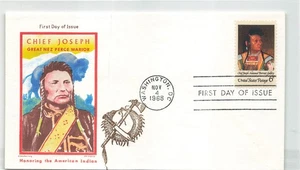 1364 CHIEF JOSEPH - Overseas Mailers + enclosure - Picture 1 of 2