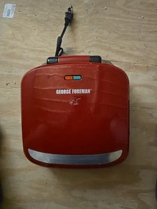 George Foreman Electric Grill, Red - Picture 1 of 2