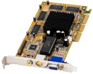 Graphics Card Prolink NVIDIA GEFORCE2 MX400 32MB MVGA NVG11A TV-OUT AGP - Picture 1 of 2