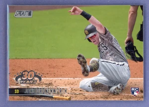 2021 Stadium Club Jake Cronenworth 30 Year  SSP Case Hit - Picture 1 of 2