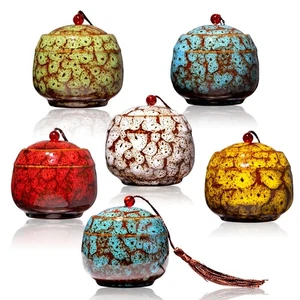 Small Urns for Human Ashes Keepsake Set of 6,Mini Keepsake Urns for Human Ash... - Picture 1 of 7