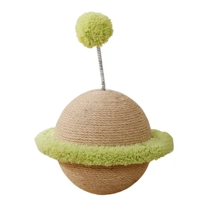 Bola rascadora de sisal para gatos bola de juguete para gatos de interior suministros para mascotas - Imagen 1 de 9