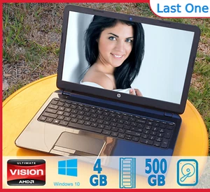Cámara web de oficina HP Pavilion 15 AMD Radeon 4 GB 500 GB Win 10 DVD-RW STAR WARS - Imagen 1 de 12