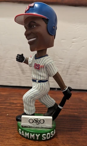 Oklahoma City Redhawks Sammy Sosa Bobblehead OSSO 89ers Cover