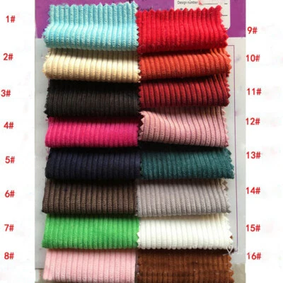 1M Polyester Cord Stoff DIY Kostüm Hose Kleid Basteln Solid Neu - Bild 1 von 4