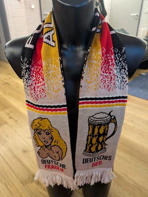 Deutsche Nationalmannschaft Fanschal Fußball 90er - Bild 1 von 2