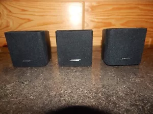 3 Bose Single Cube Lautsprecher Acoustimass Lifestyle gebraucht - Bild 1 von 6