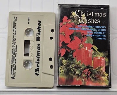 CHRISTMAS WISHES - Various Artists (Cassette, 1978, CBS) BT13844 - Image 1 of 2