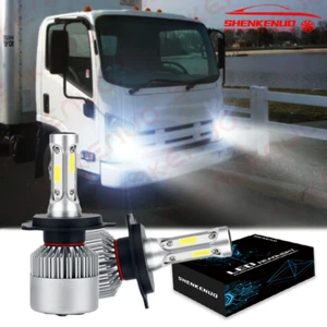 Kit de conversión de bombilla de faro LED H4 para Isuzu NP-R NQ-R NPR NQR 08-13 - Imagen 1 de 11