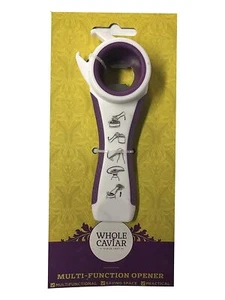 Whole Caviar Multi Bottle Opener 5 in 1 Chef's Best Multi Kitchen Tool - Picture 1 of 1
