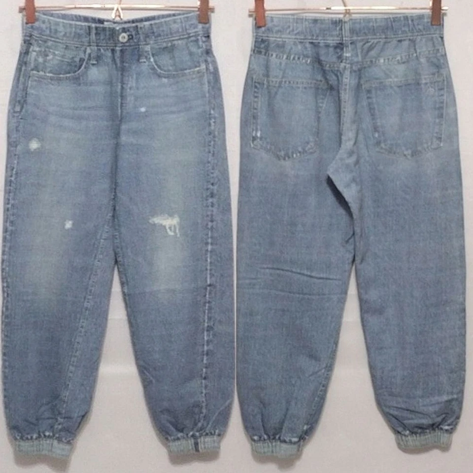 Joggers Rag & Bone Miramar Original Trompe L'OEIL Sheffield Distress Denim Print Foto 1 de 4