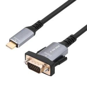 Wonderwires USB-C (Type-C) Male to VGA Male HD Video Cable 1.8m - Picture 1 of 4